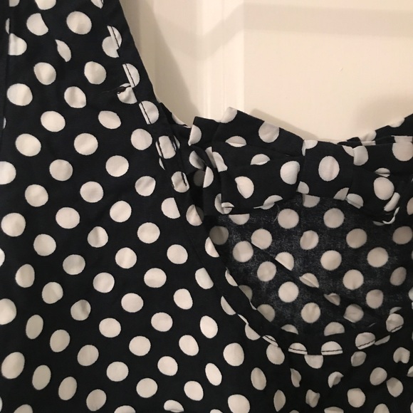Navy polka dot tank - Picture 3 of 3